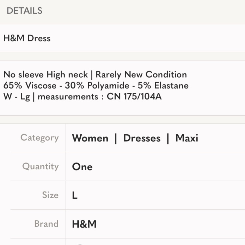 H&M Dress - Picture 4 of 4
